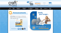 Desktop Screenshot of craftofficesystems.com